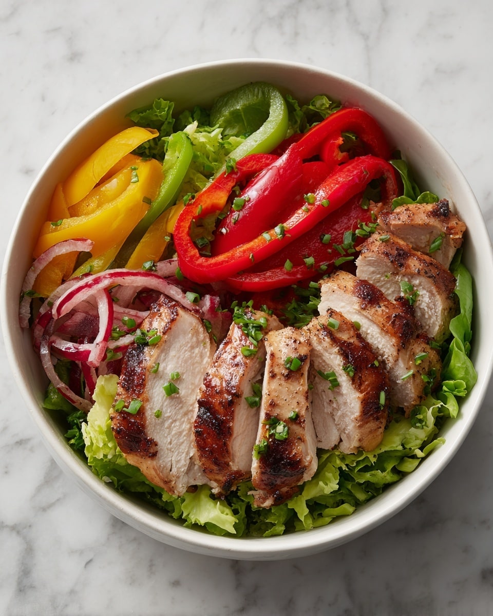 Cajun Chicken with Bell Peppers Recipe - Recipe Image