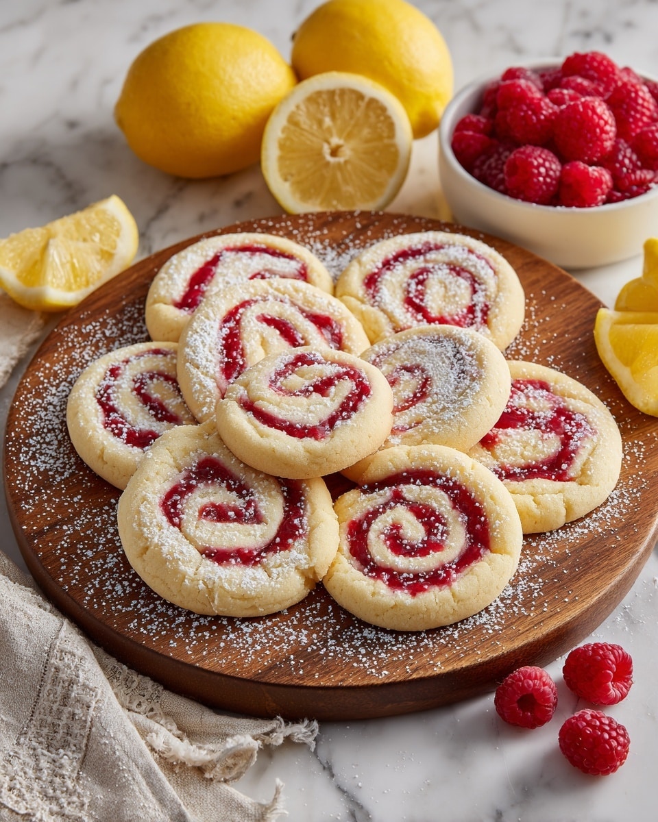 Lemon Raspberry Cookies Recipe - Recipe Image