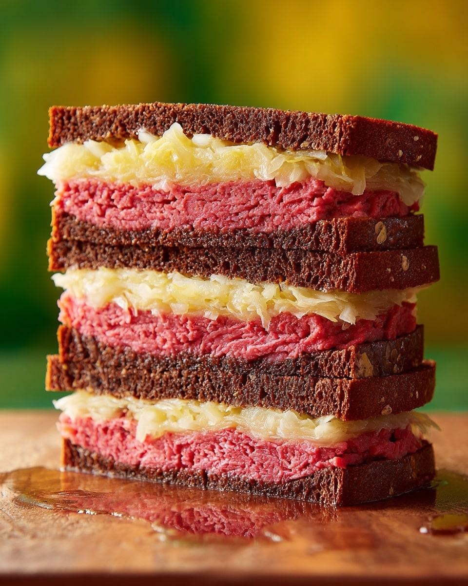 Reuben Sandwich Recipe - Recipe Image