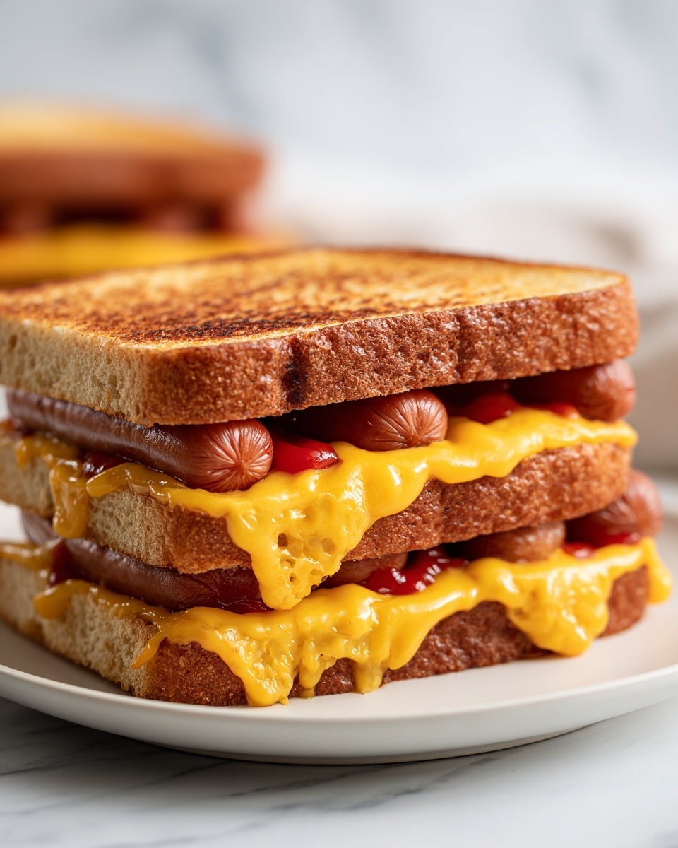 Air Fryer Grilled Cheese Sandwich Recipe - Recipe Image