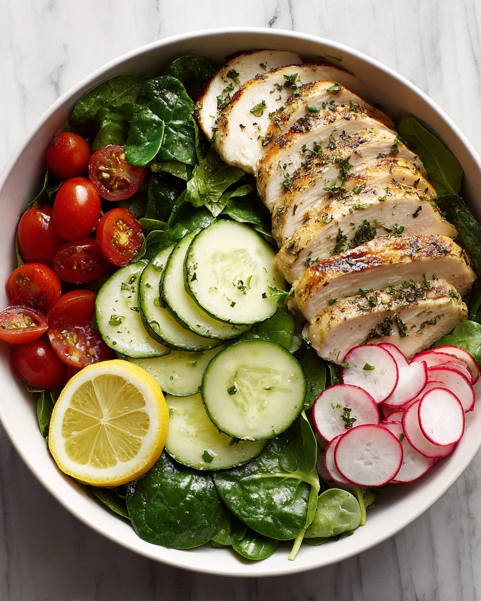 Lemon Herb Chicken Salad (Keto-Friendly) Recipe - Recipe Image