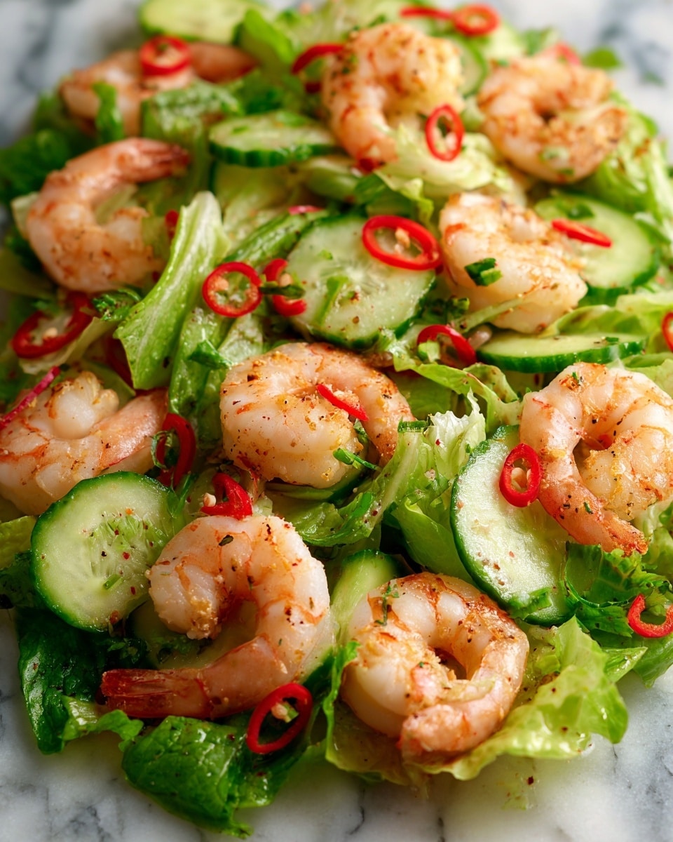 Spicy Thai Shrimp Salad (Pla Goong) Recipe - Recipe Image
