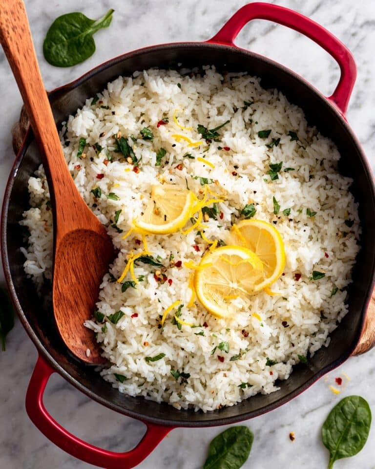 Greek Lemon Rice Recipe
