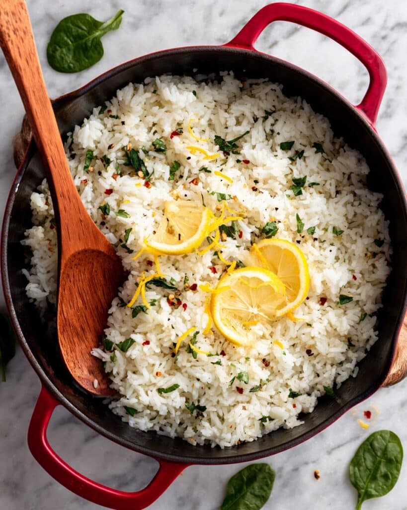 Greek Lemon Rice Recipe
