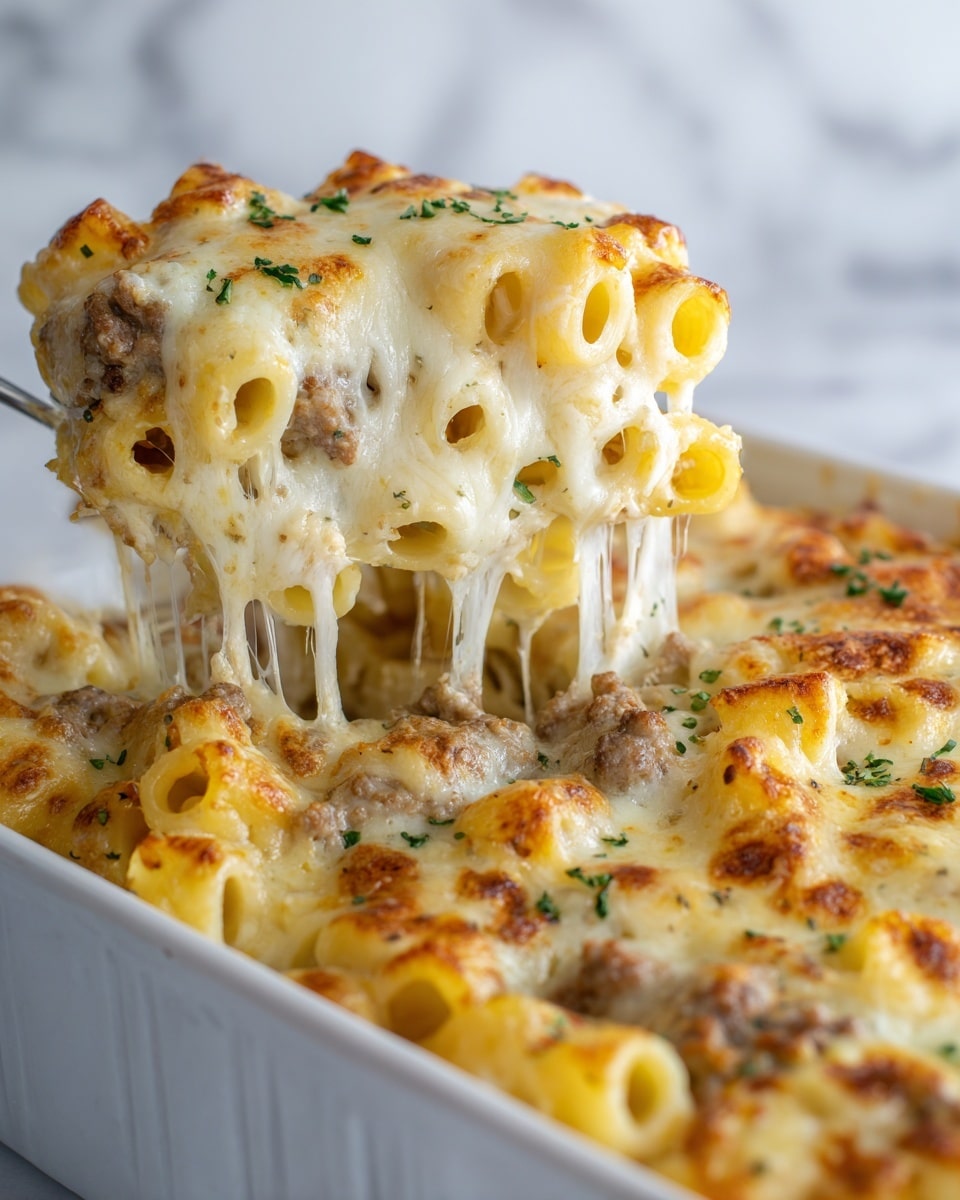 Cheesy Beef Pasta Bake Recipe - Recipe Image