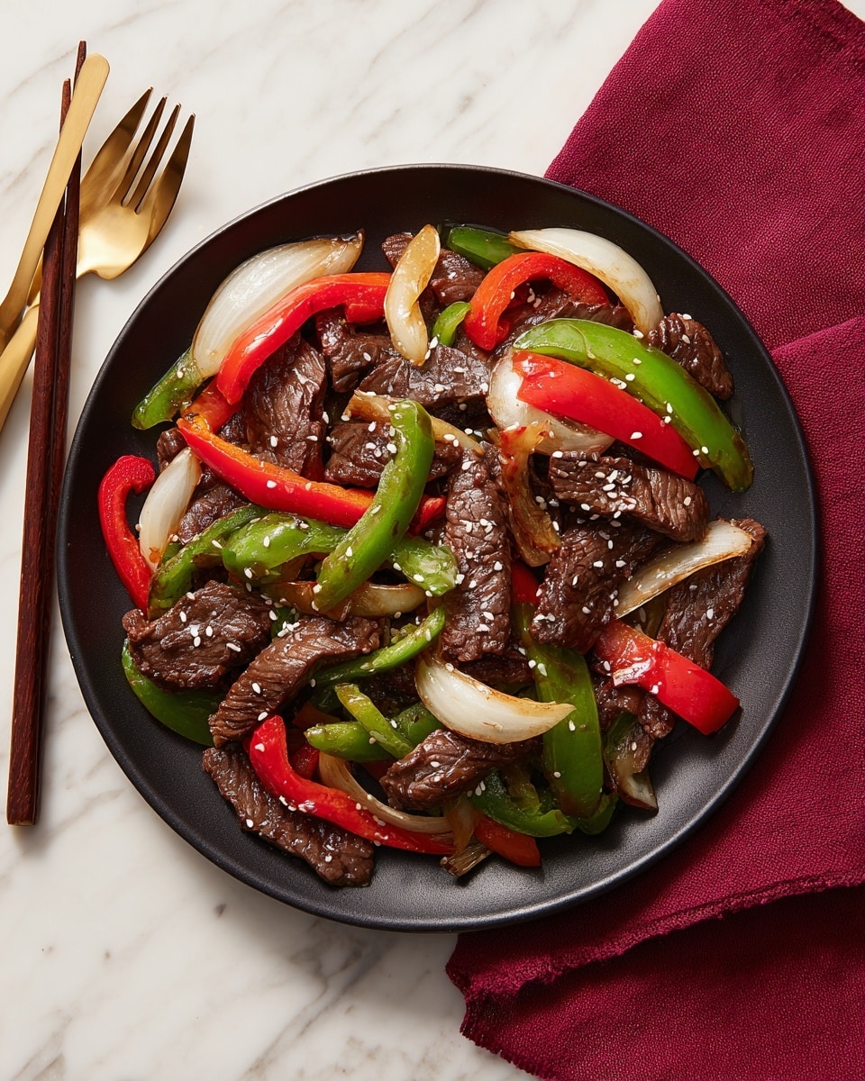 Pepper Steak Recipe - Recipe Image