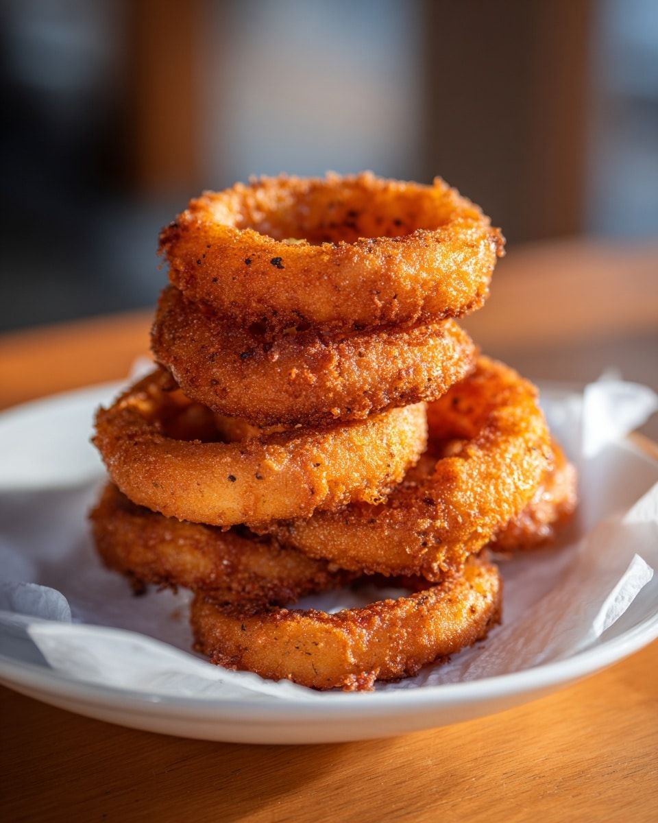 Crispy Fried Onion Rings Recipe - Recipe Image