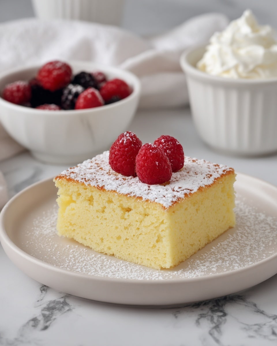 Hot Milk Cake Recipe - Recipe Image