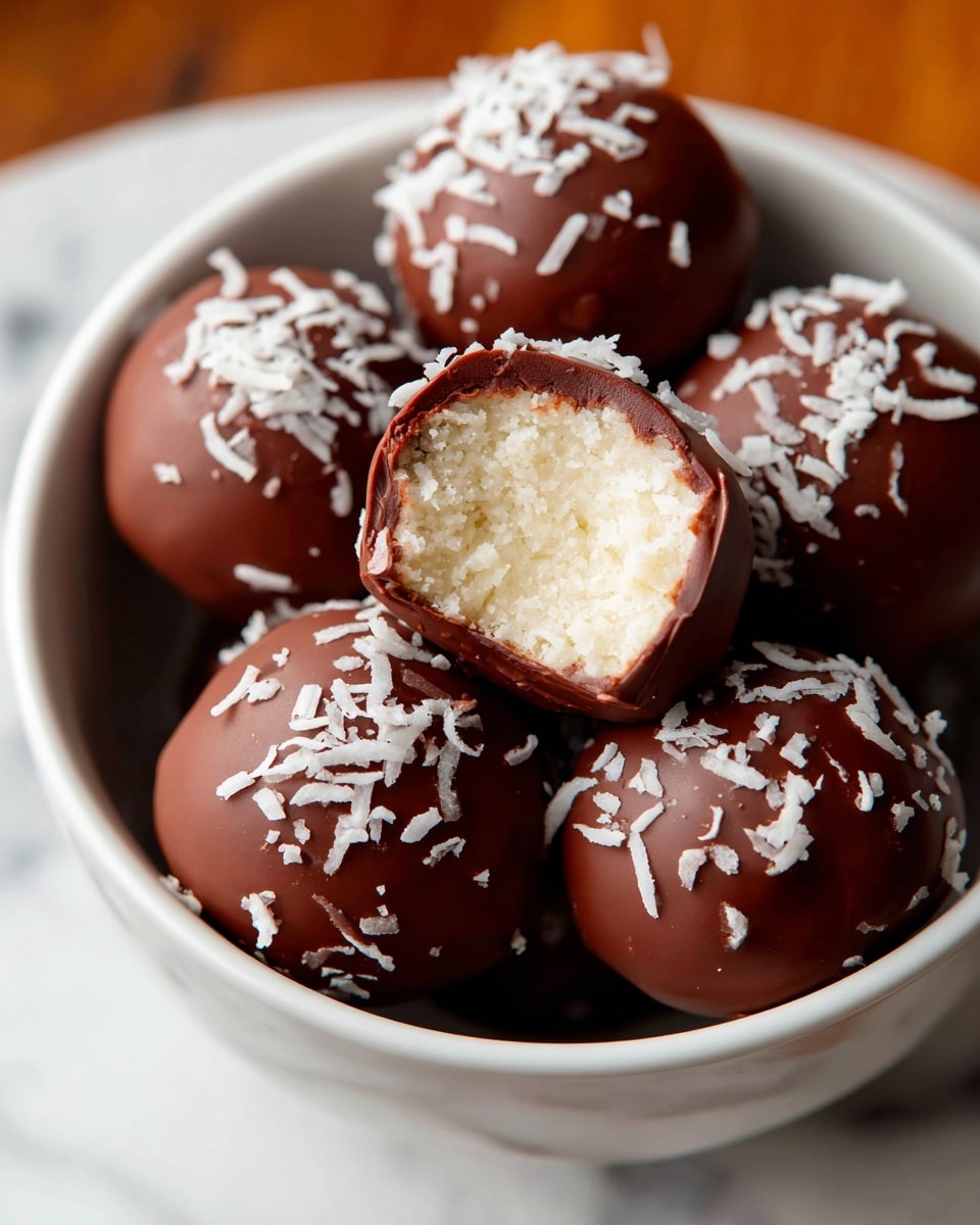 Almond Joy Coconut Bites Recipe - Recipe Image