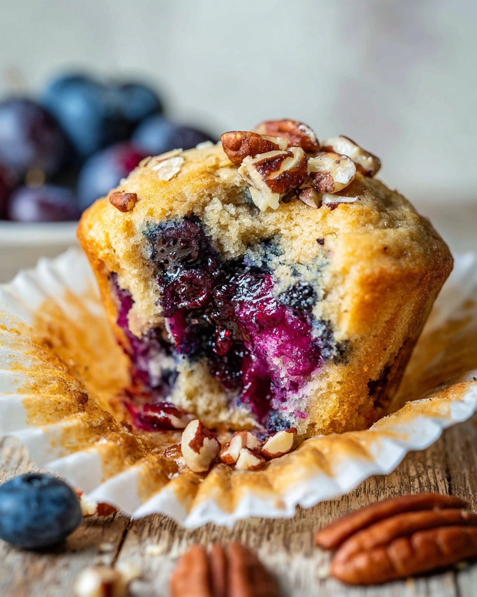 Cranberry Orange Pecan Muffins Recipe - Recipe Image