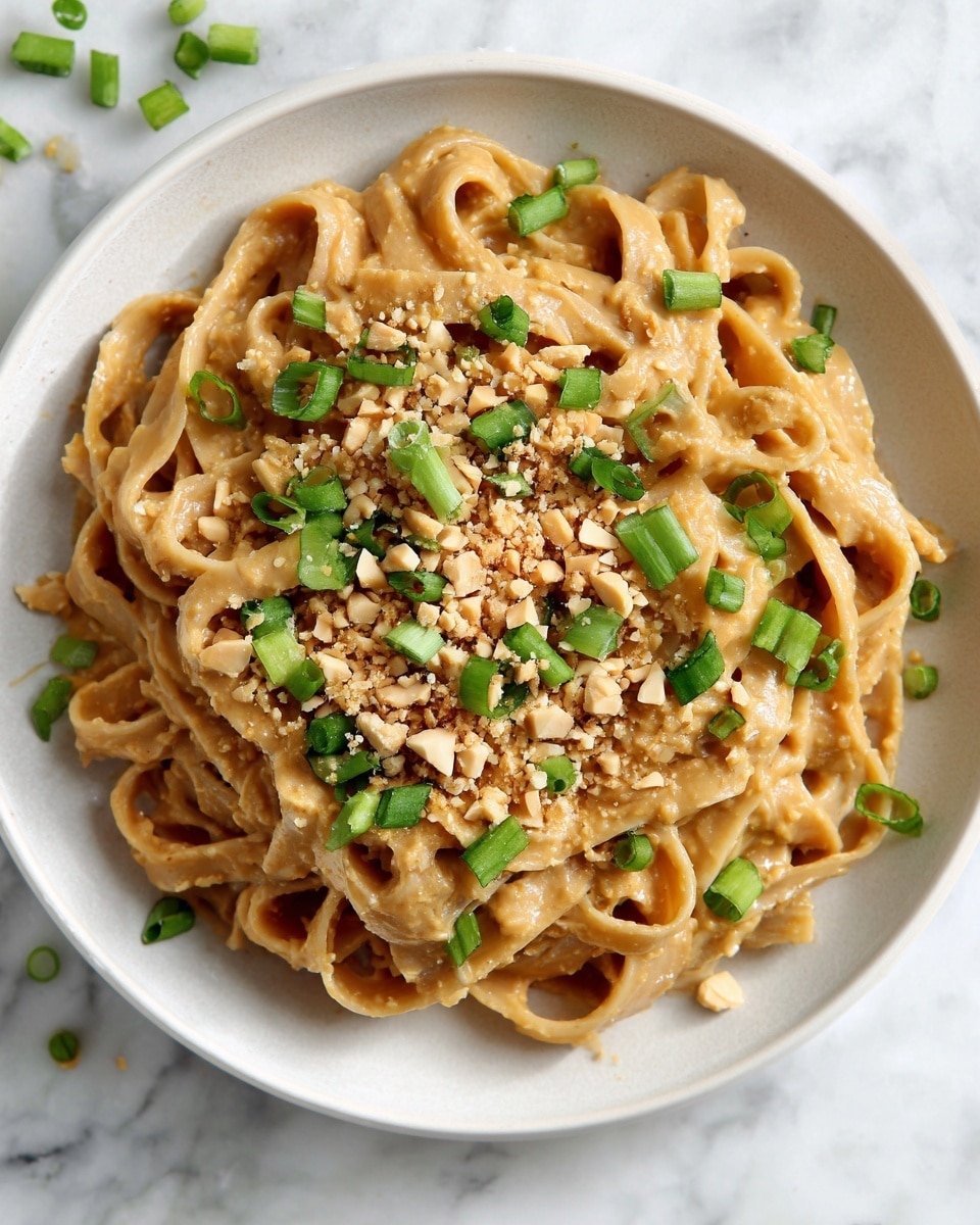 Easy Spicy Thai Peanut Noodles Recipe - Recipe Image