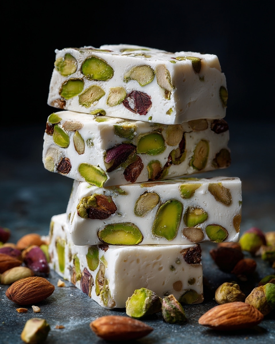 Pistachio Nougat Recipe - Recipe Image