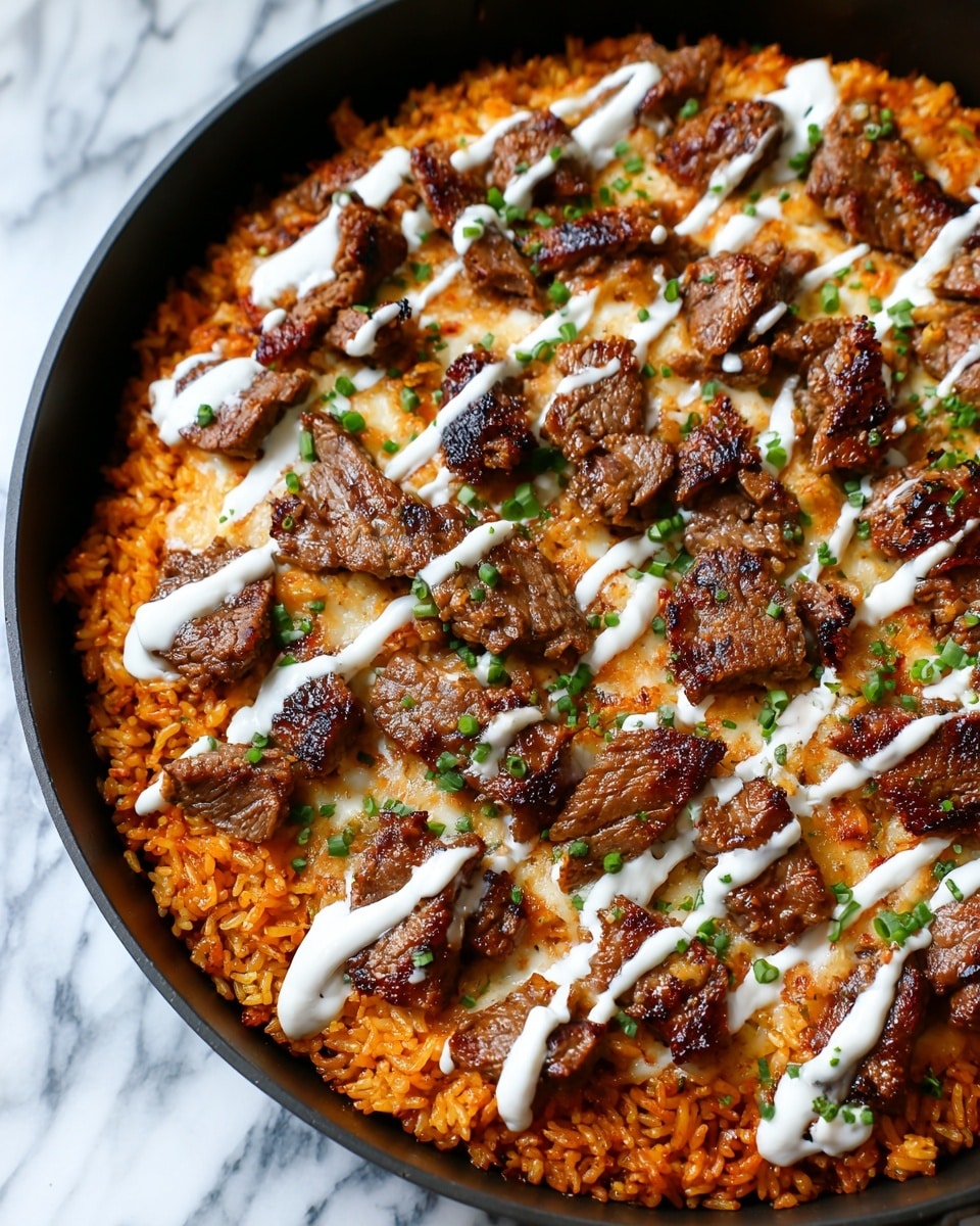 Steak Queso Rice Recipe - Recipe Image