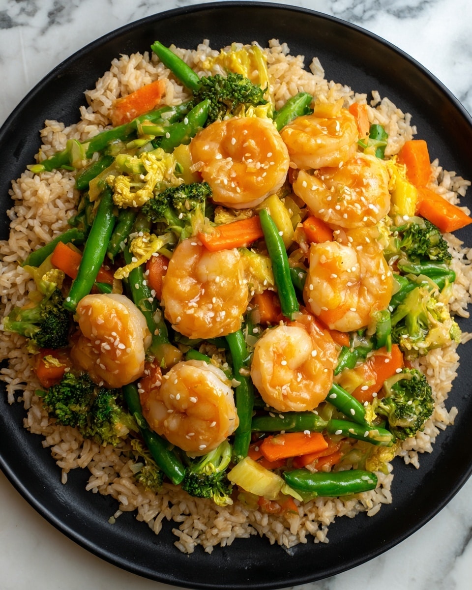 Healthy Stir-Fry Shrimp Recipe - Recipe Image