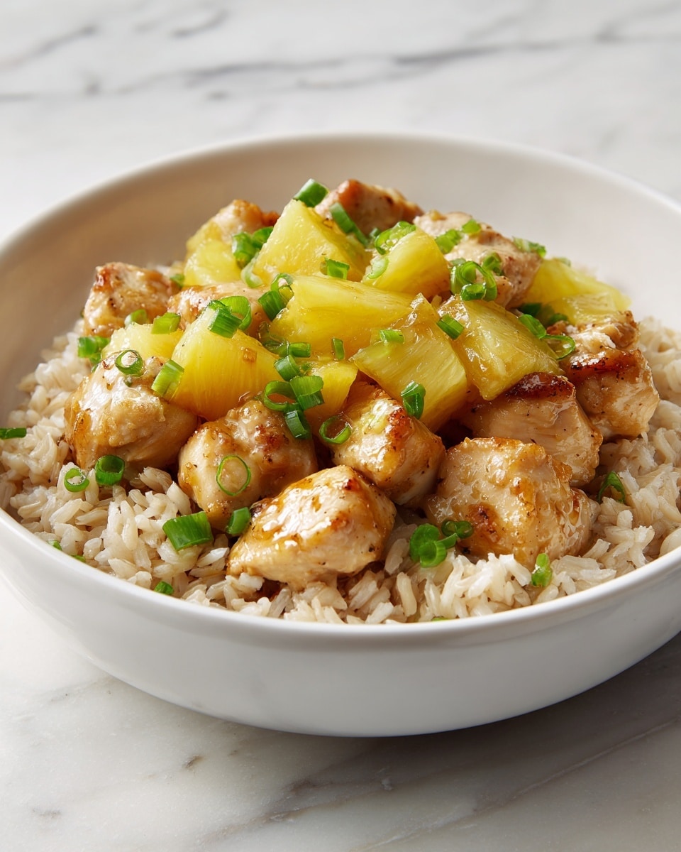 Pineapple Chicken and Rice: A Deliciously Easy Family Dinner Recipe - Recipe Image