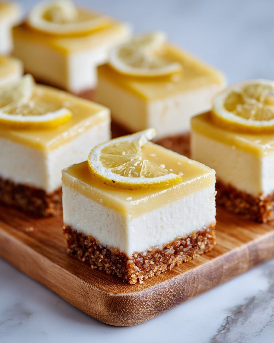 Lemon Cheesecake Bars Recipe - Recipe Image