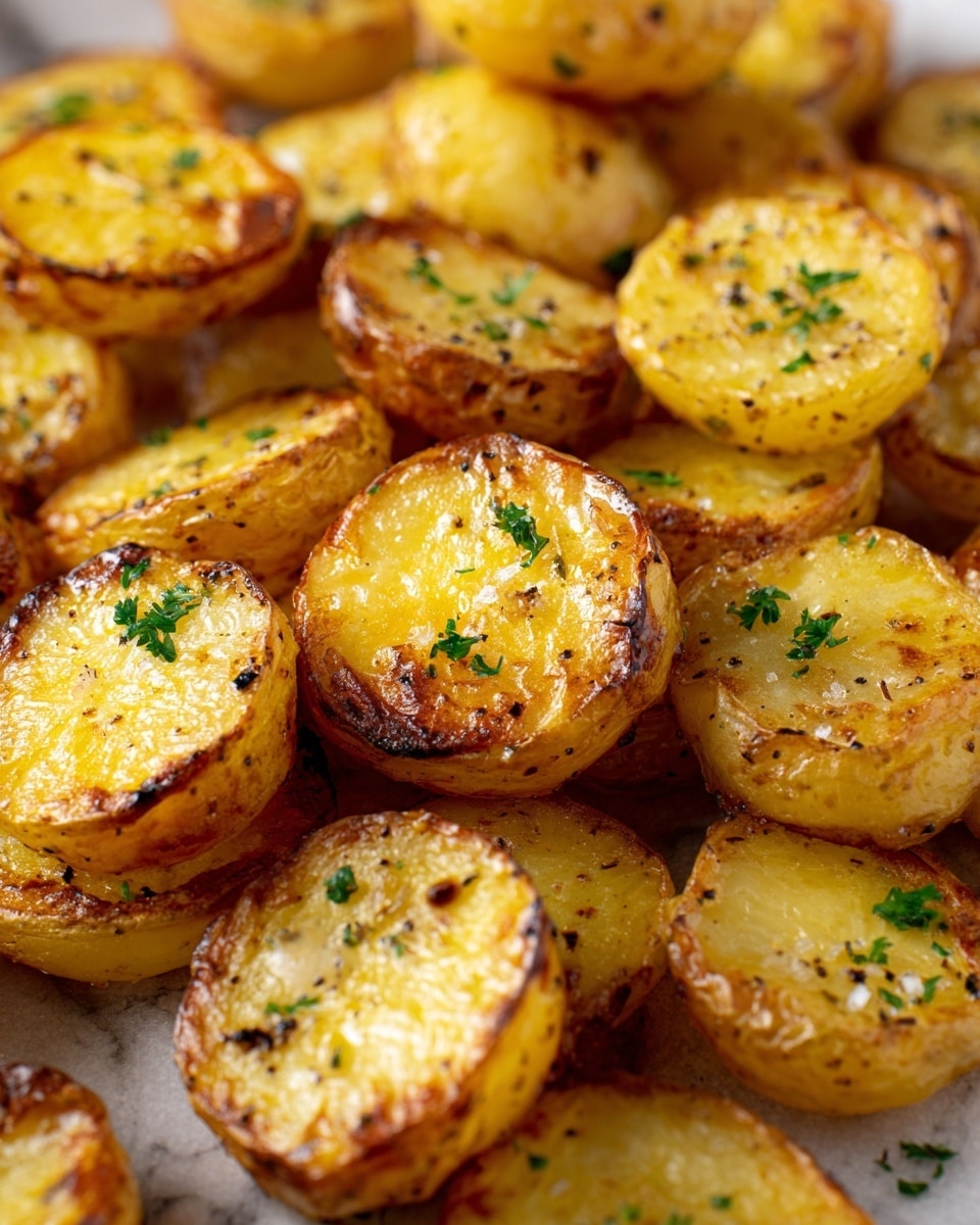 Air Fryer Sliced Potatoes Recipe - Recipe Image