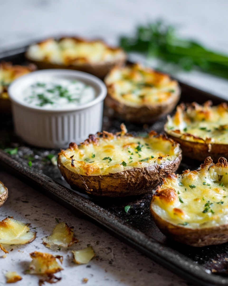 Baked Potato Skins Recipe - Recipe Image