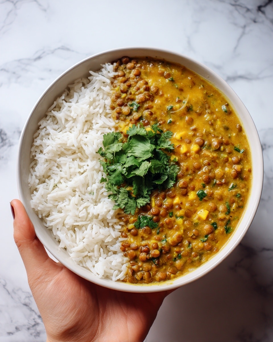 Coconut Red Lentil Dahl Recipe - Recipe Image