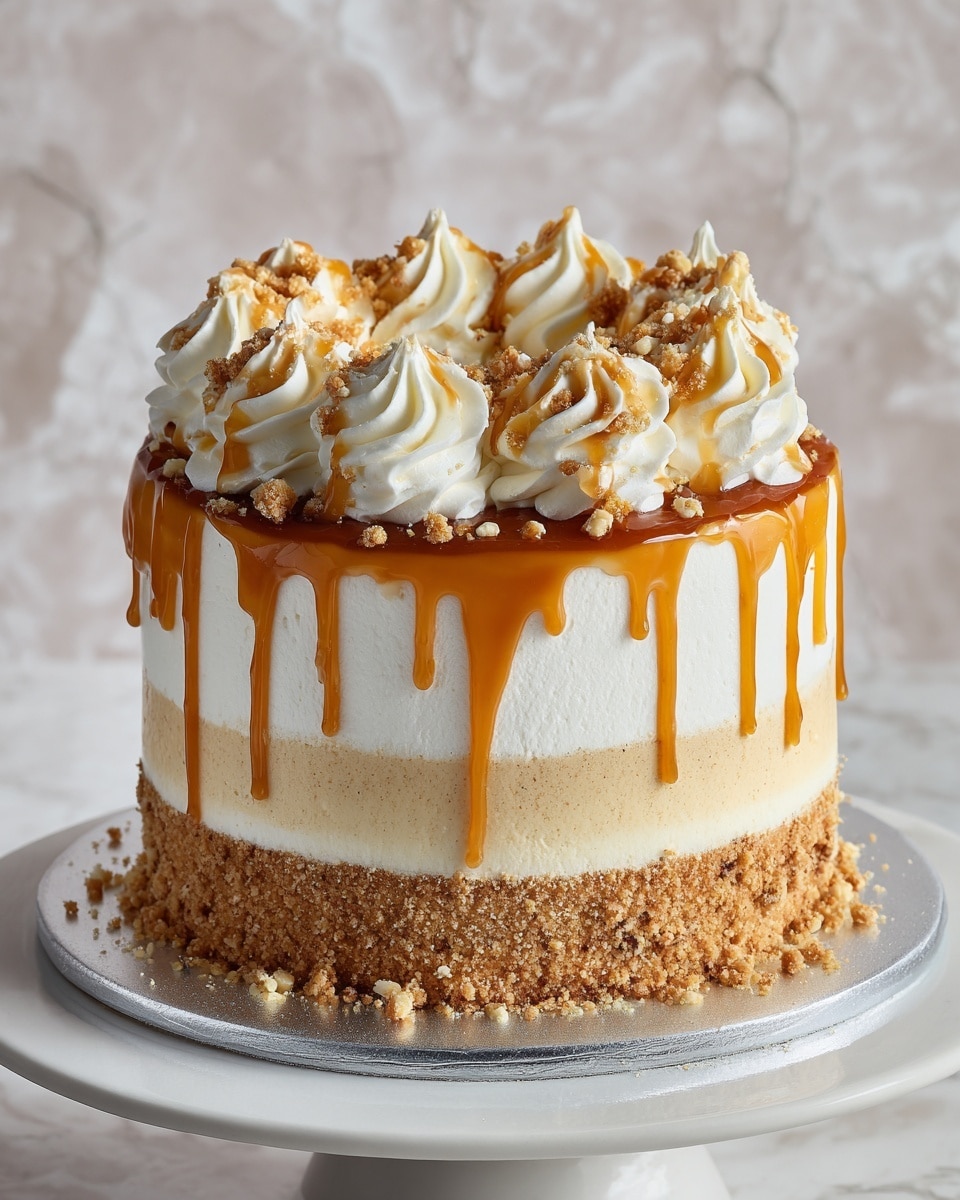 Caramel Crunch Cake Recipe - Recipe Image