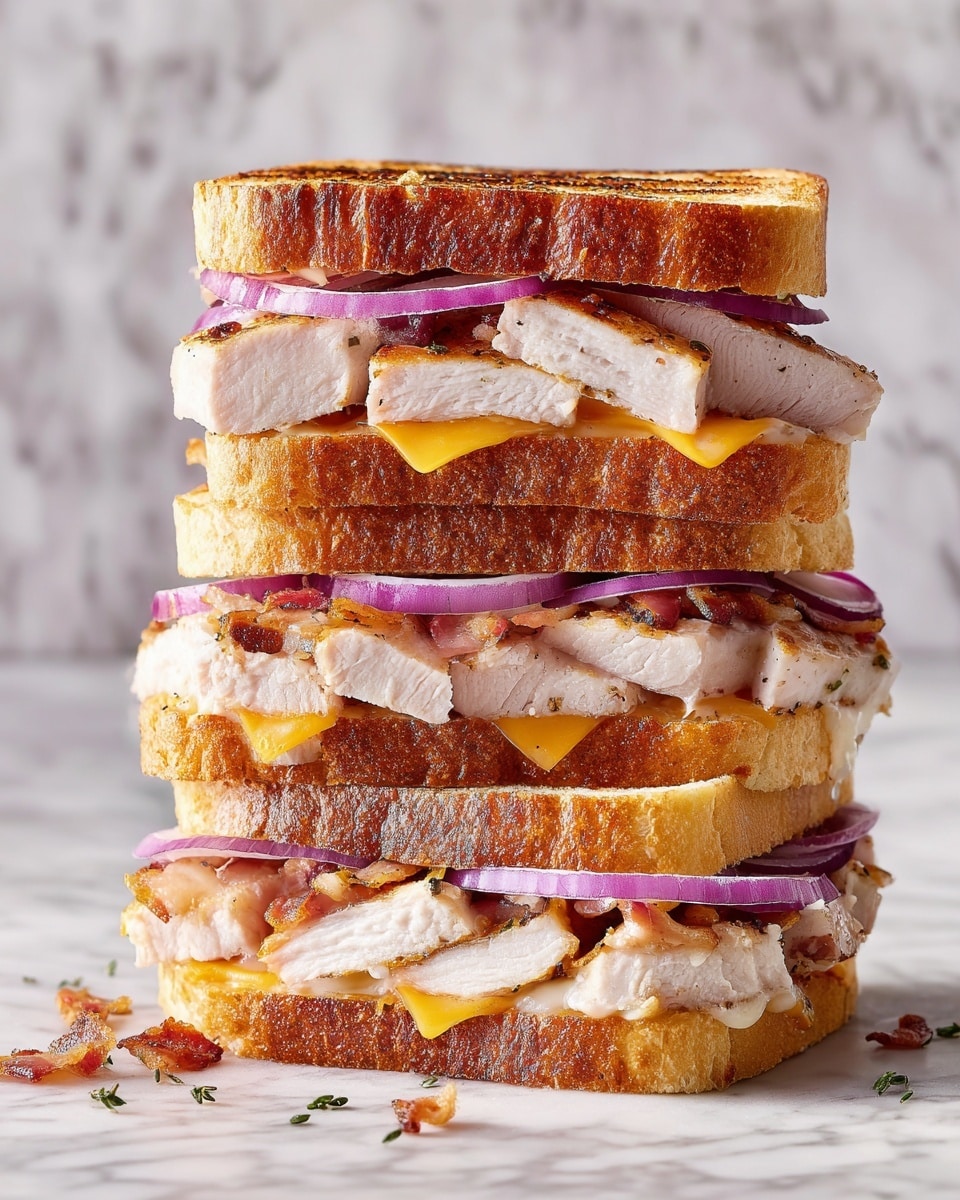 Grilled Mojo Chicken Cuban Sandwich Recipe - Recipe Image