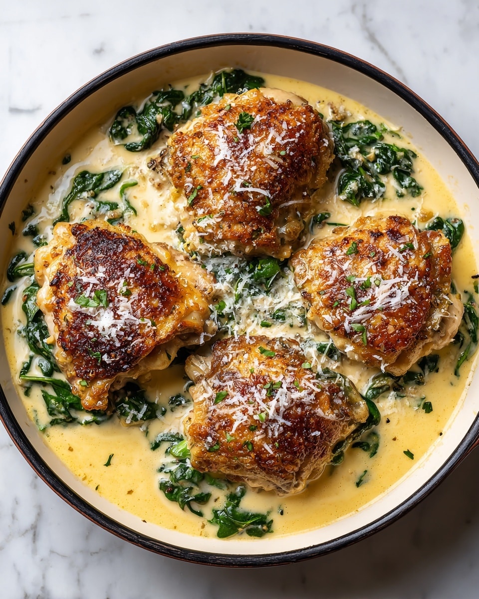 Creamy Chicken Florentine Recipe - Recipe Image