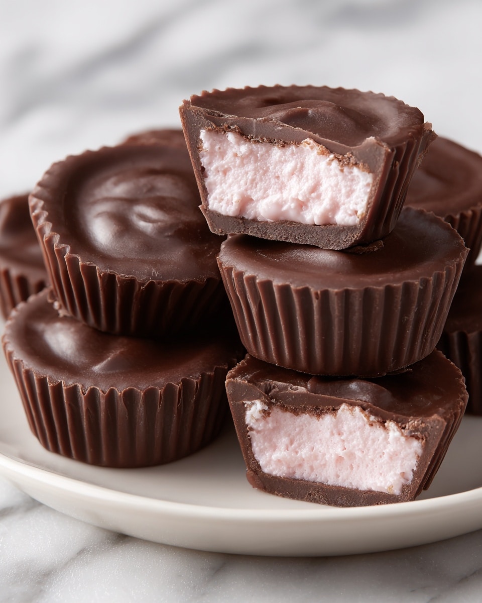 Strawberry Cream Chocolates Recipe - Recipe Image