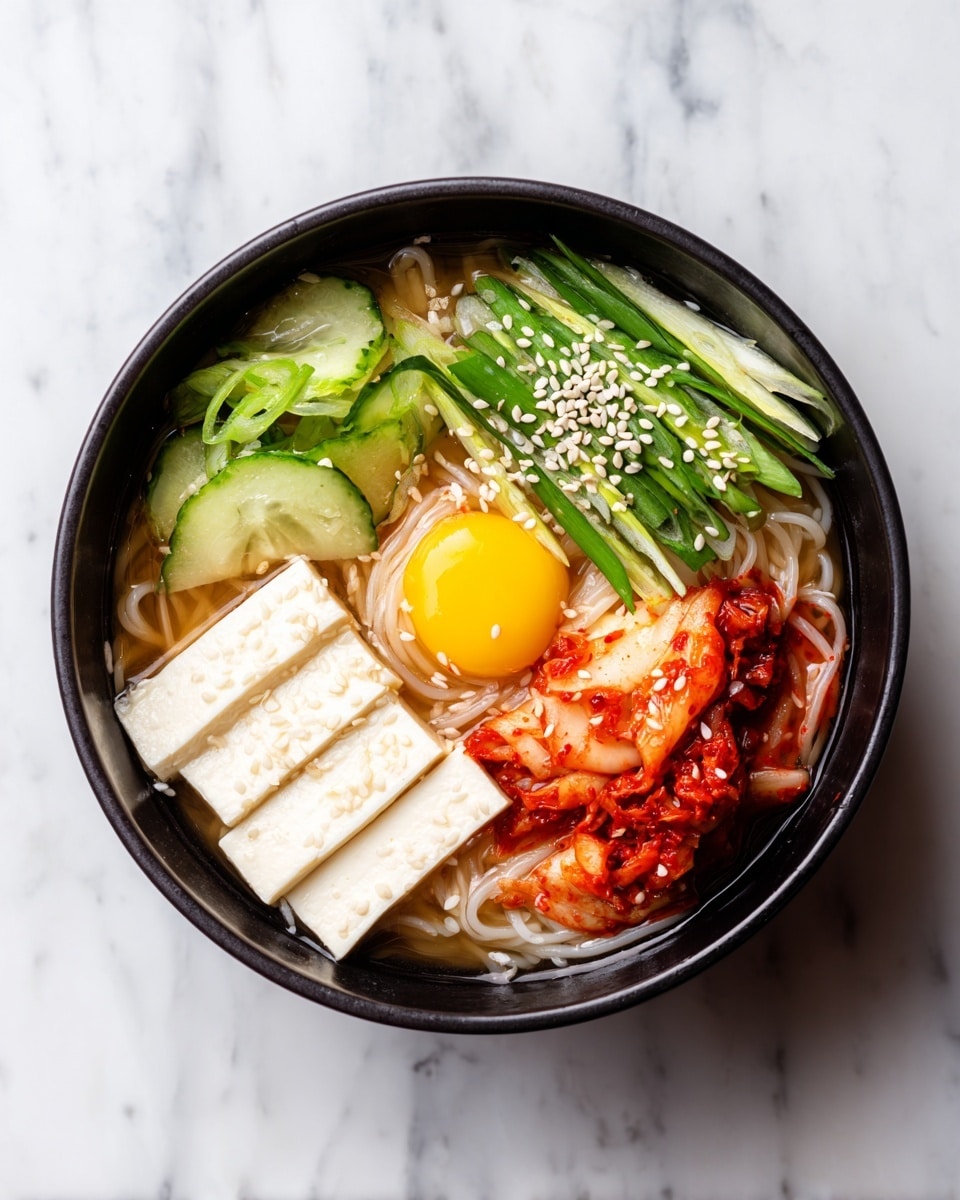 Naengmyeon (Korean Cold Noodles) Recipe - Recipe Image