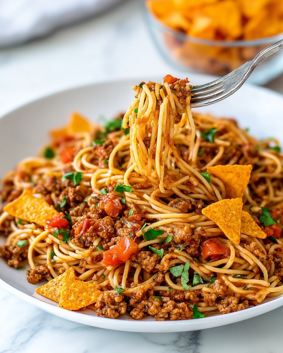 Nacho Spaghetti Recipe - Recipe Image