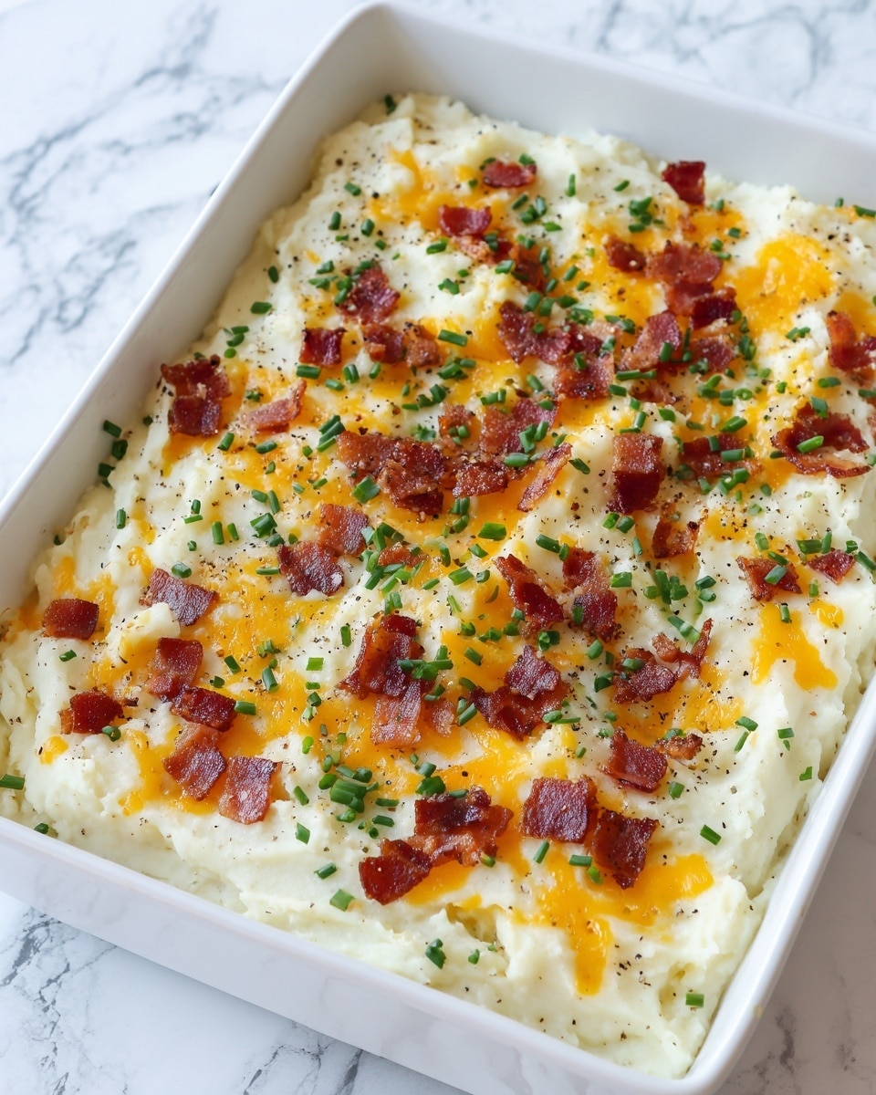 Loaded Cauliflower Casserole Recipe - Recipe Image