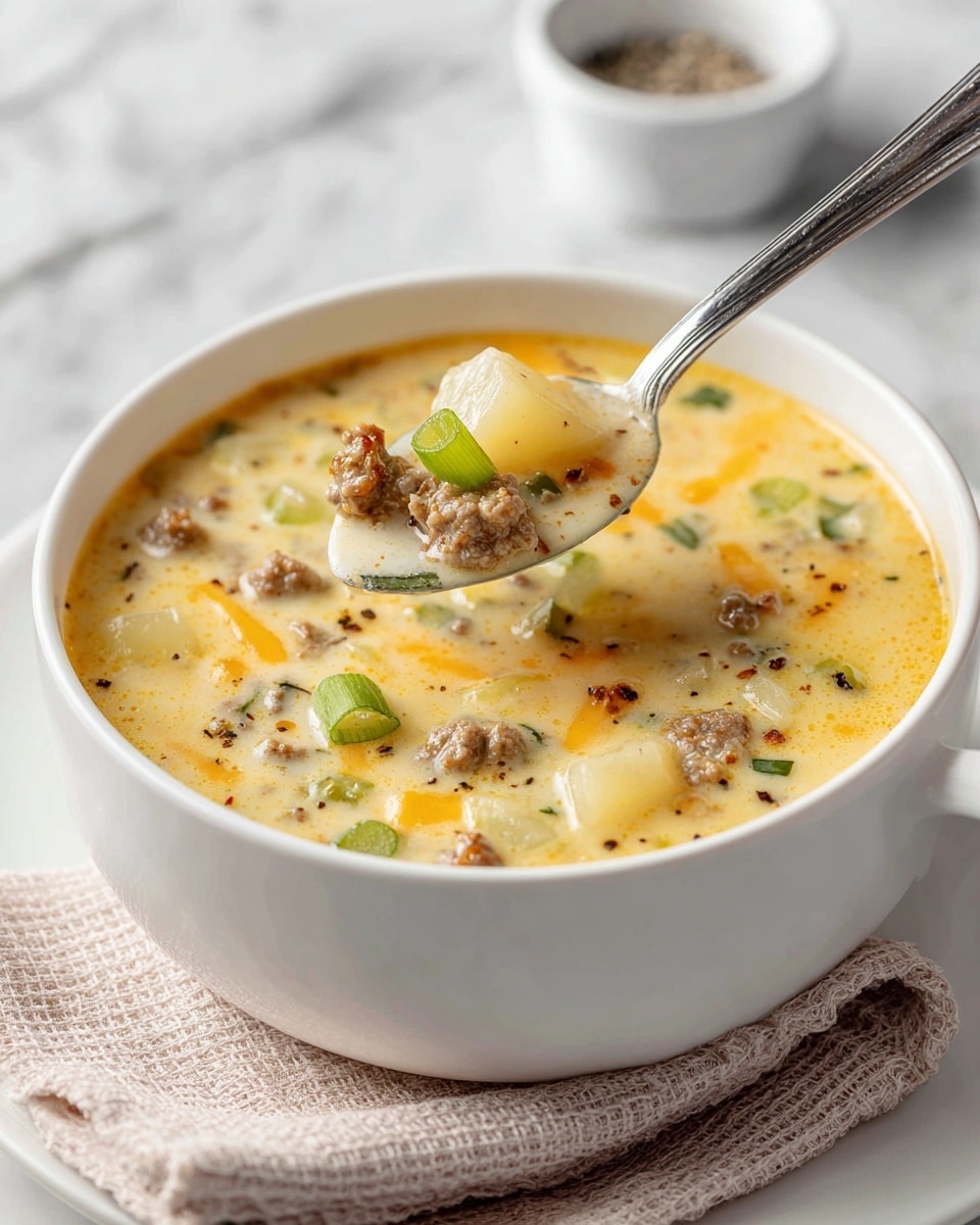 Cheeseburger Soup Recipe - Recipe Image