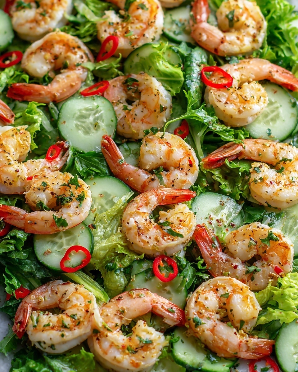 Spicy Thai Shrimp Salad (Pla Goong) Recipe - Recipe Image