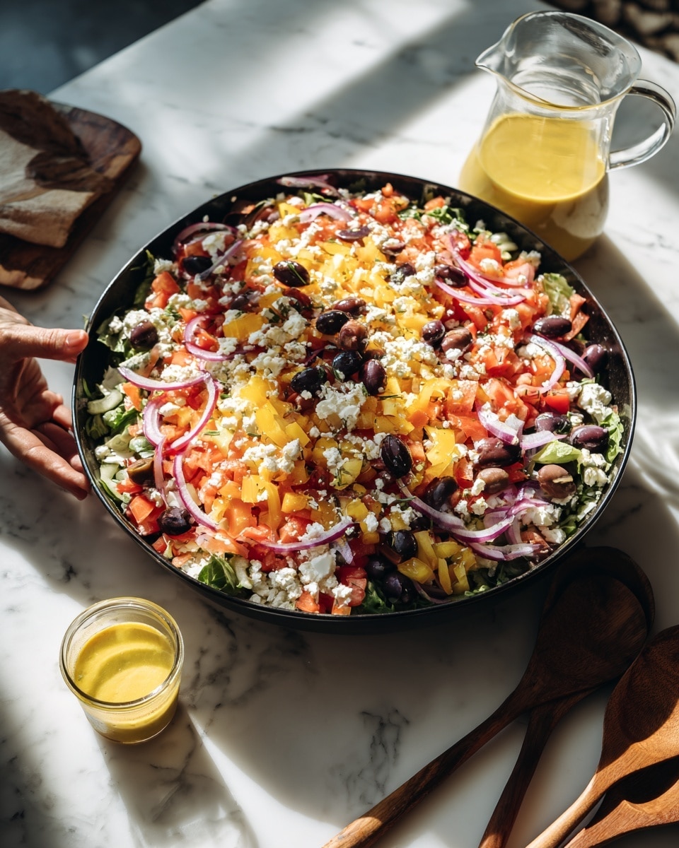 Roasted Veggie and Crispy Chickpea Salad Recipe - Recipe Image