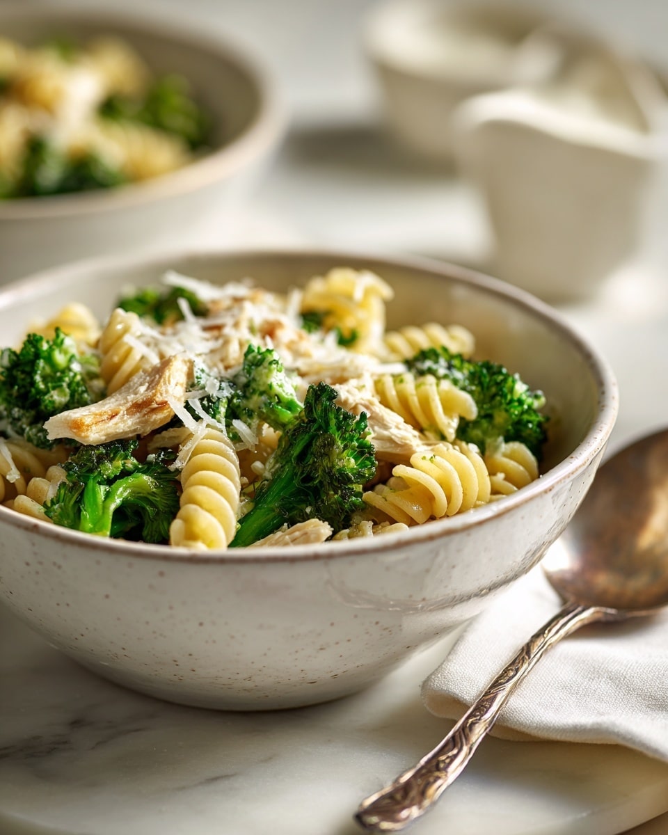 Creamy Chicken and Broccoli Pasta Recipe - Recipe Image