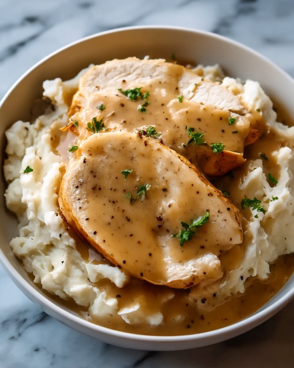 Crockpot Chicken & Gravy Recipe - Recipe Image