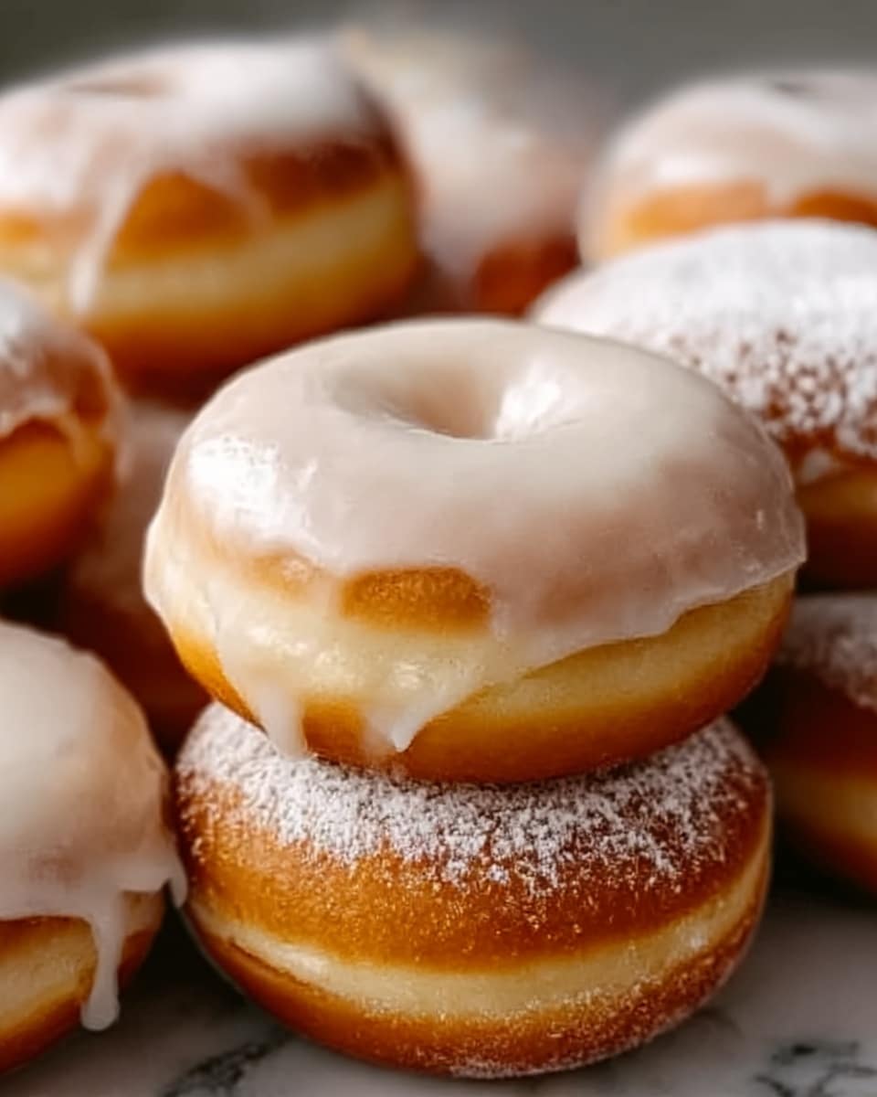 Condensed Milk & Cinnamon Doughnut Puffs Recipe - Recipe Image