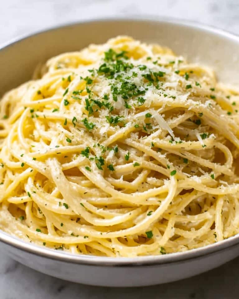 Garlic Parmesan Pasta (One Pot!) Recipe