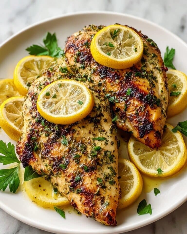 Zesty Grilled Lemon Chicken Breast Recipe