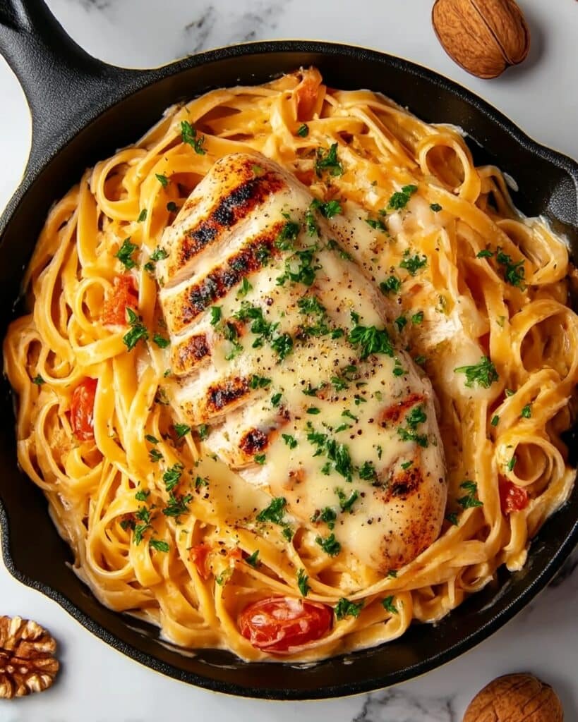 Cheesy Chicken Pasta Recipe