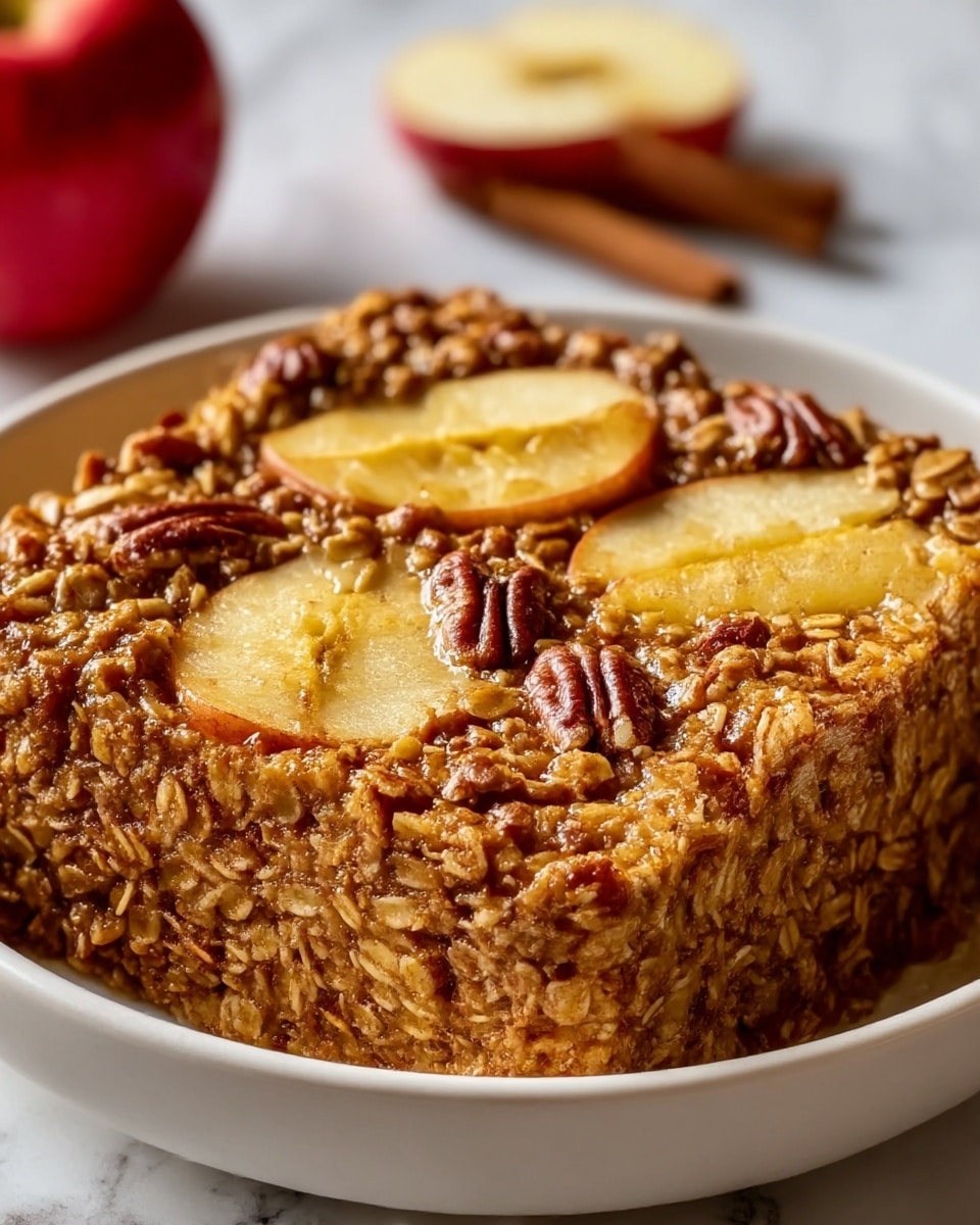 Oatmeal Apple Breakfast Bake Recipe - Recipe Image