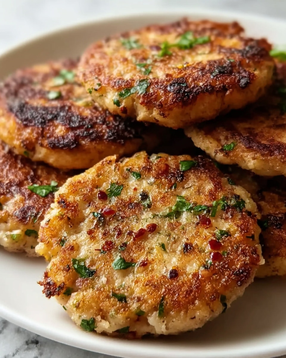 Mediterranean Chicken Patties Recipe