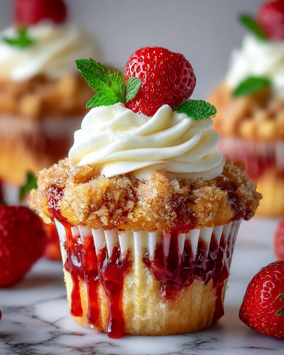 Strawberry Cream Cheese Muffins Recipe