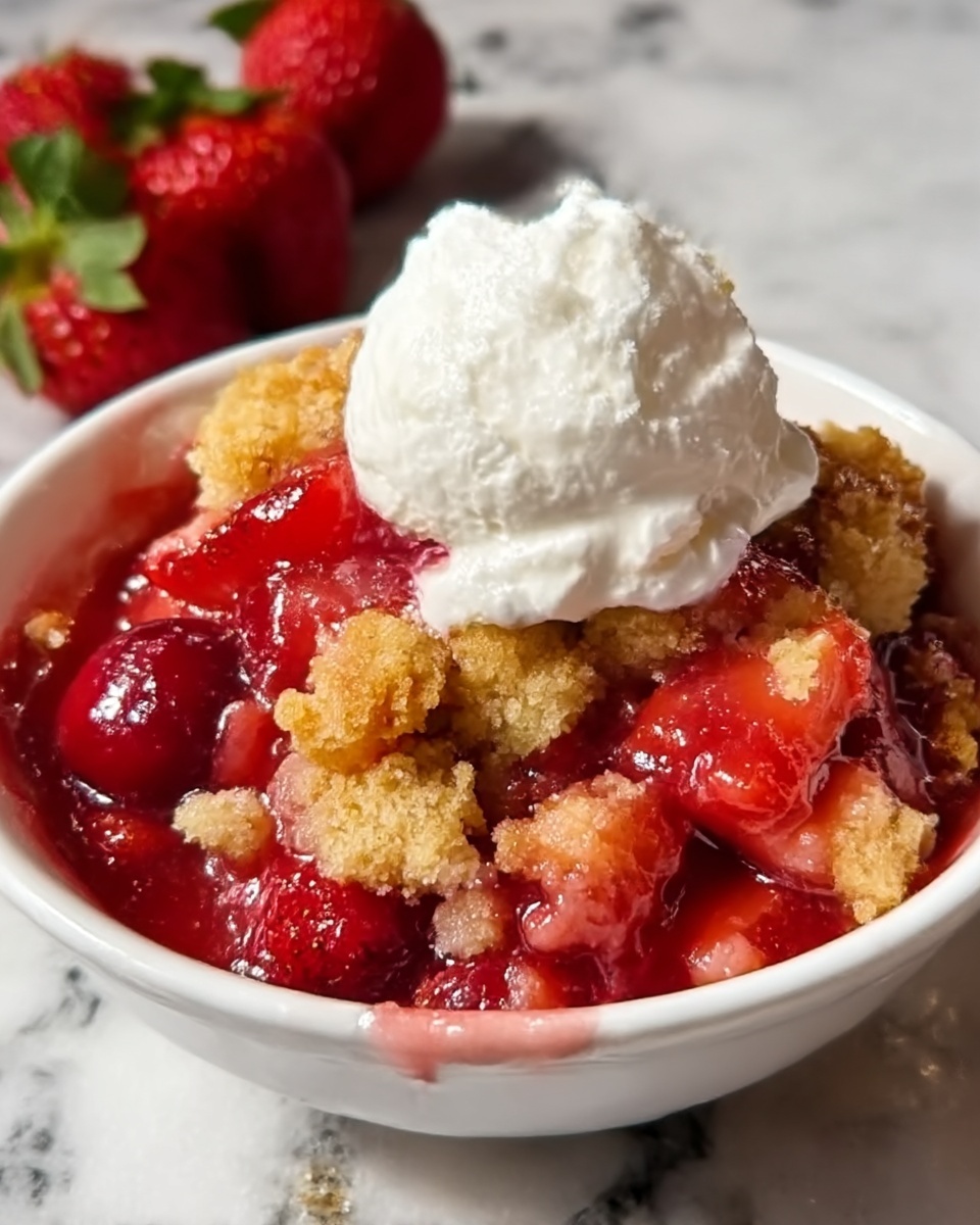 Easy Strawberry Cobbler Recipe - Recipe Image