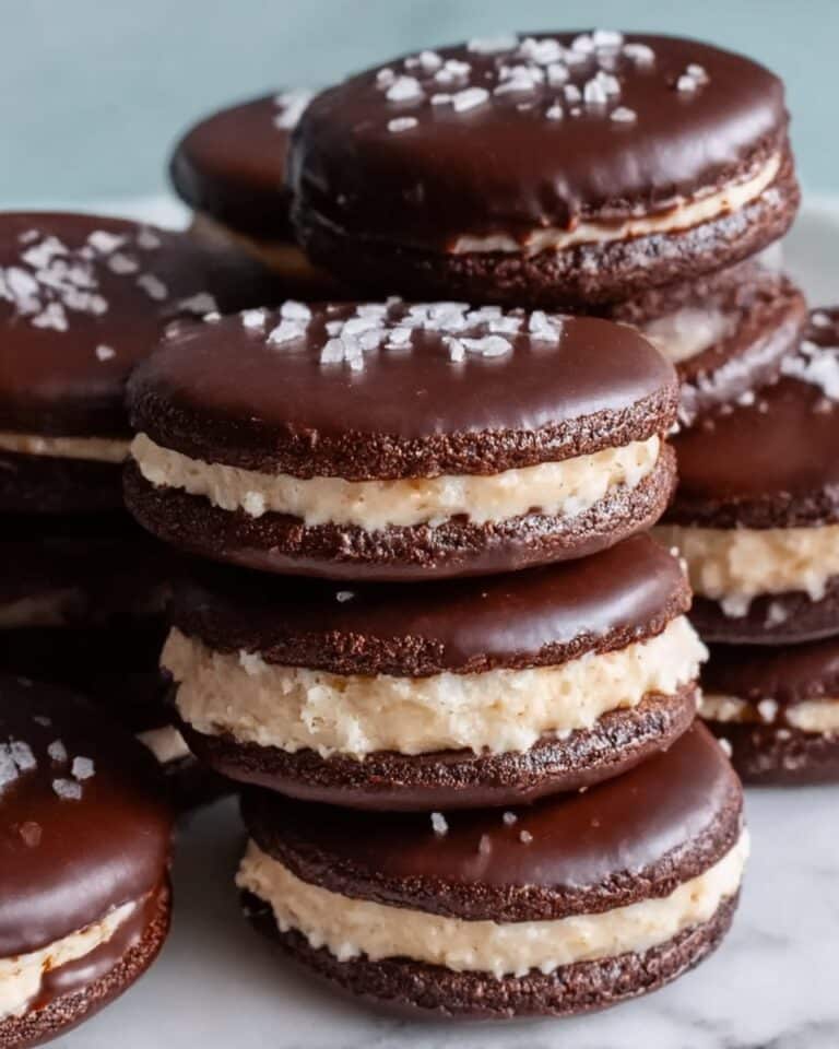 Elsa’s Chocolate Dipped Macaroons Recipe