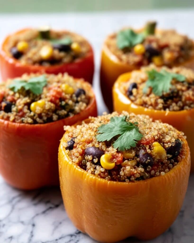 Quinoa Stuffed Bell Peppers: A Healthy, Flavorful Meal Recipe