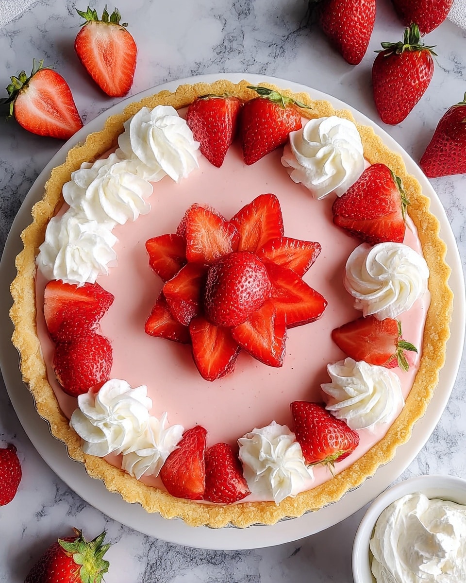 Whipped Strawberry Tart Recipe - Recipe Image