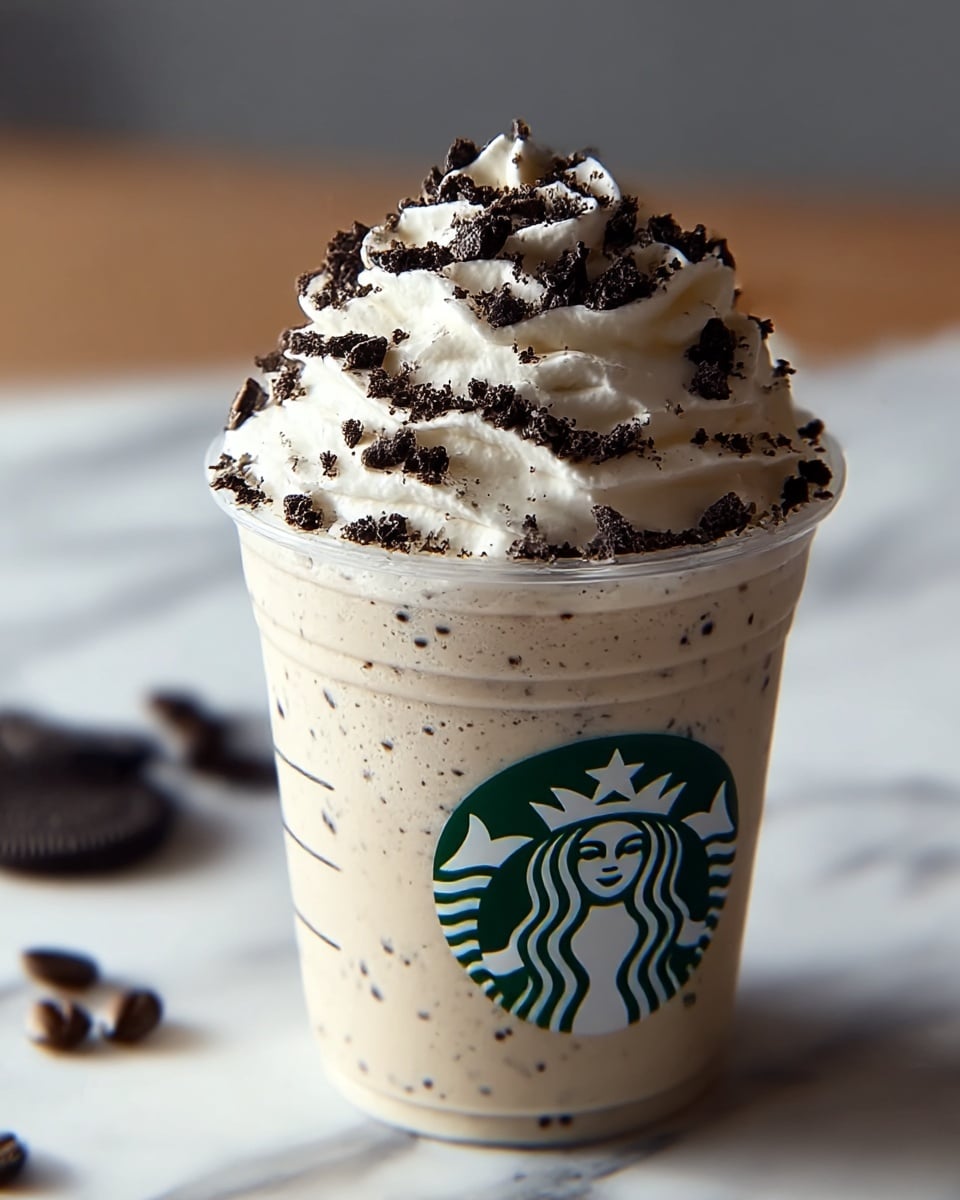 Cookies & Cream Frappuccino Recipe - Recipe Image
