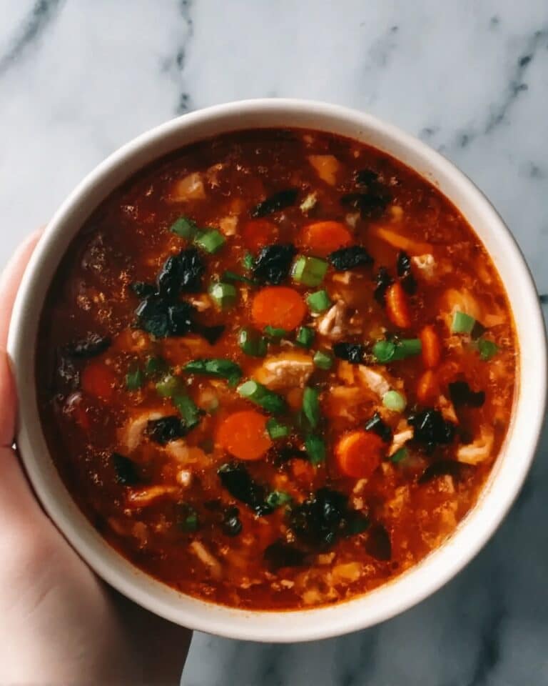 Vegetarian Hot and Sour Soup Recipe