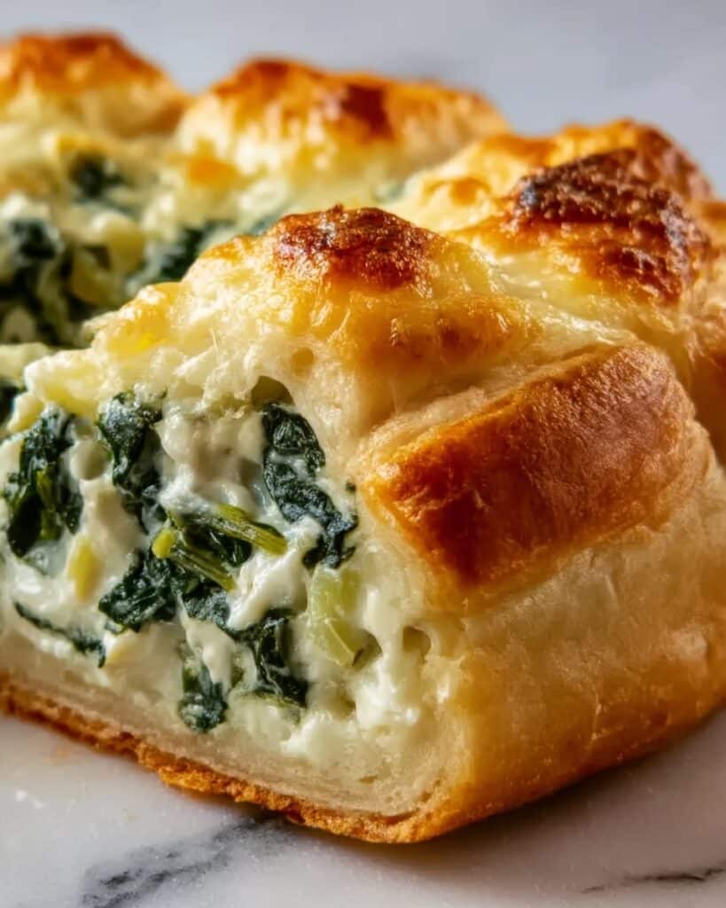 Spinach Artichoke Dip Bread Ring: A Cheesy Delight Recipe