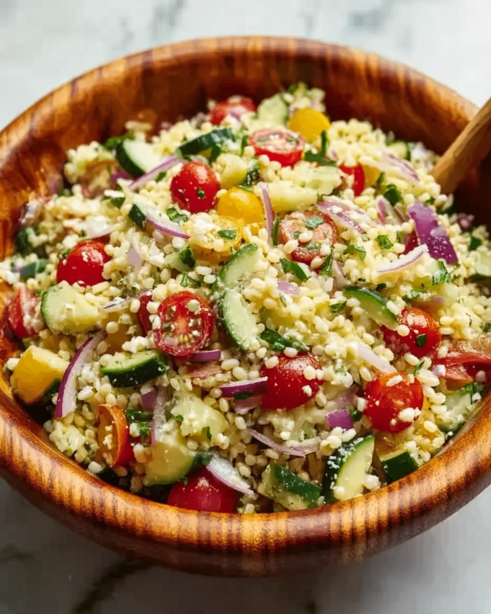 Best Orzo Pasta Salad Recipe - Recipe Image